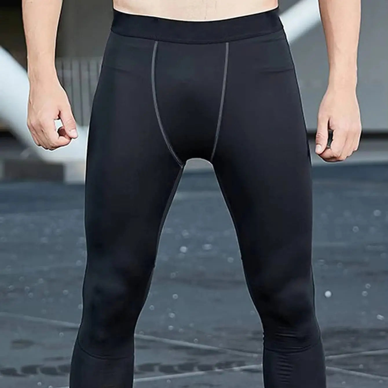 Men's Winter Fleece-Lined Thermal Sports Pants PRO Series Fitness Leggings