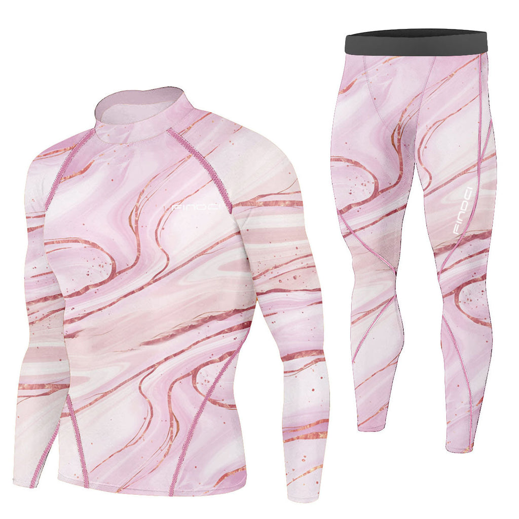 Findci Quick Dry Men's Running Sets 2 pieces compression set