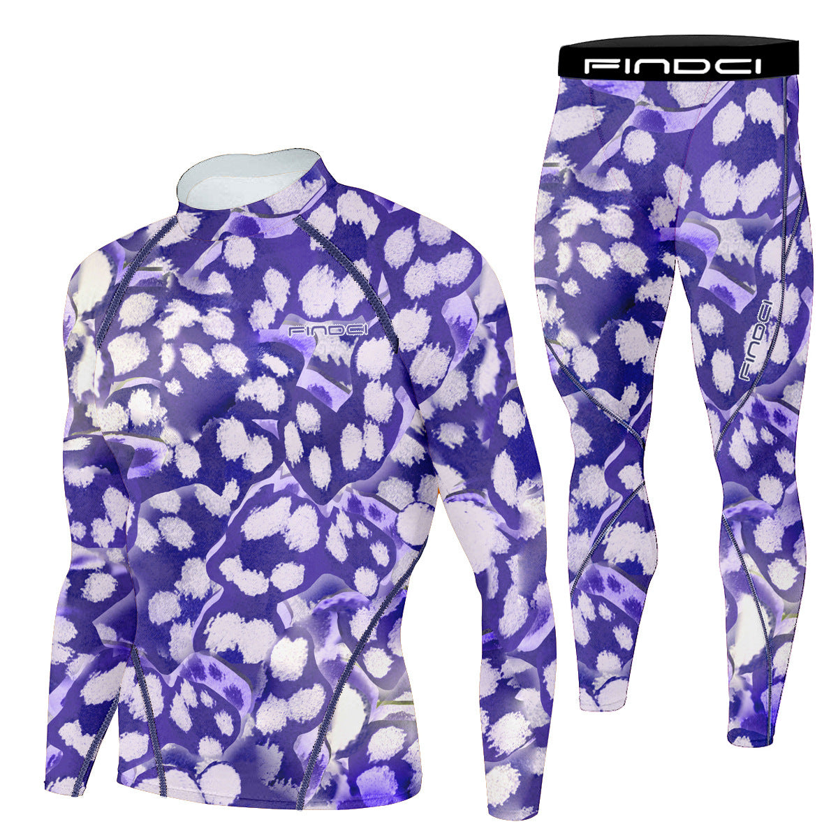 Findci Quick Dry Men's Running Sets 2 pieces compression set