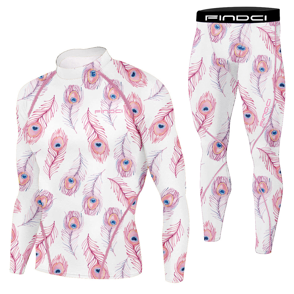 Findci Quick Dry Men's Running Sets 2 pieces compression set