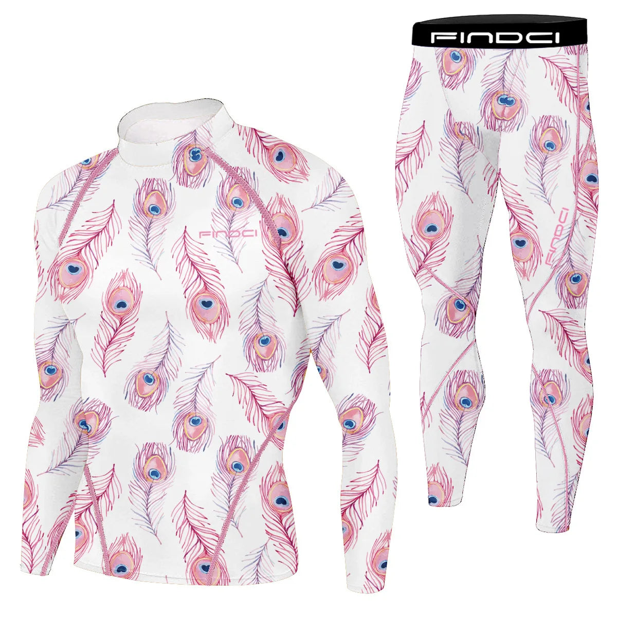 Findci Quick Dry Men's Running Sets 2 pieces compression set