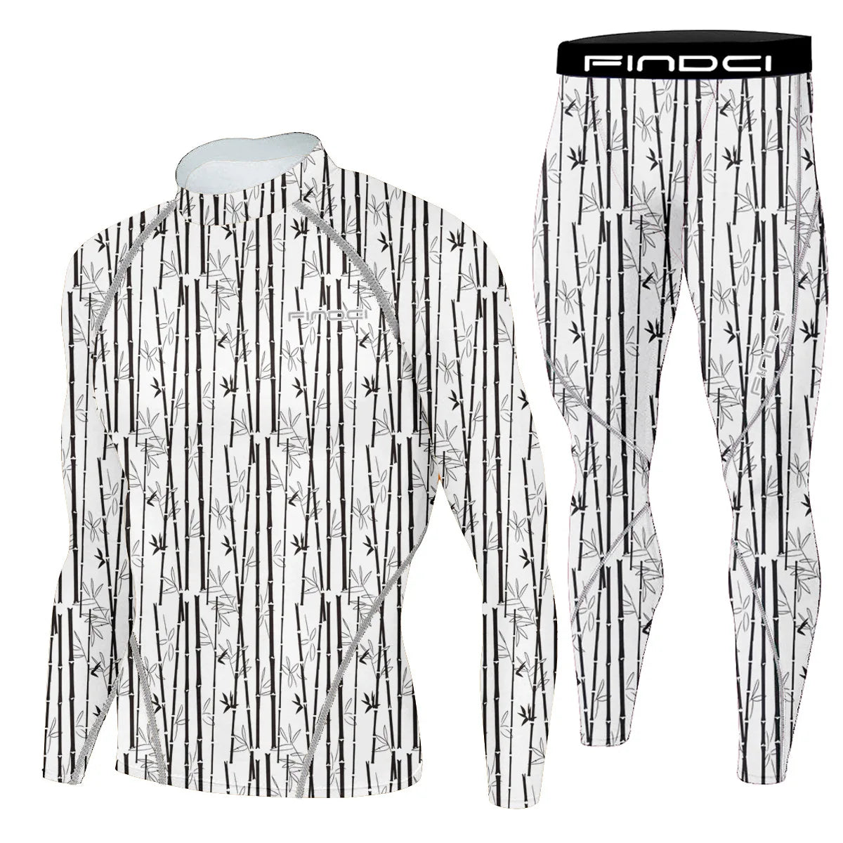 Findci Quick Dry Men's Running Sets 2 pieces compression set