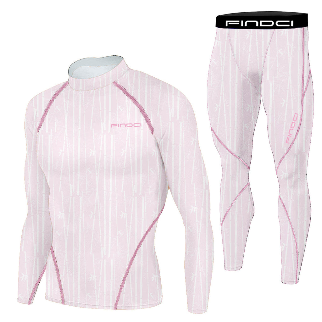 Findci Quick Dry Men's Running Sets 2 pieces compression set