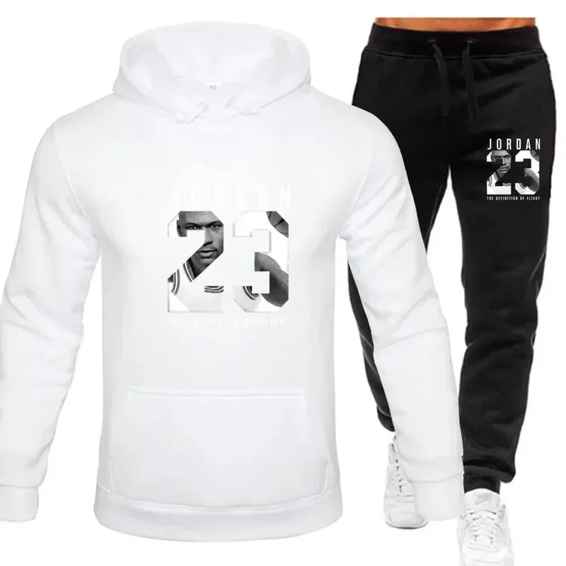 sweatshirt hoodie men's set