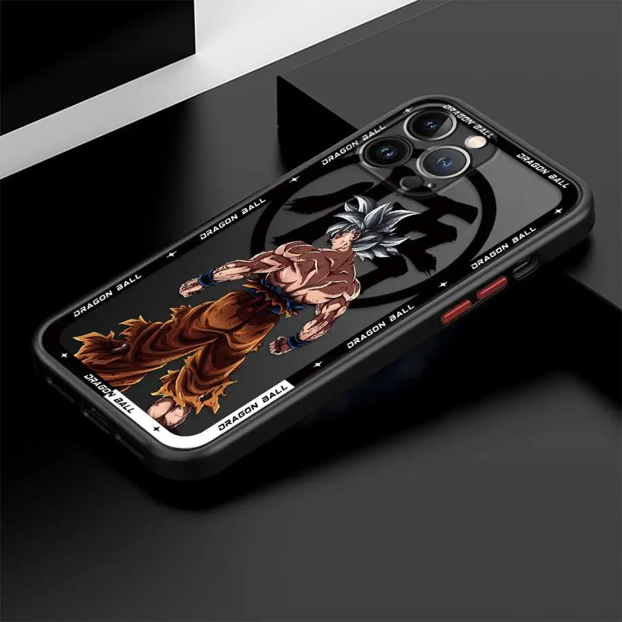 Soft Edge Case Hot Blooded Anime Goku