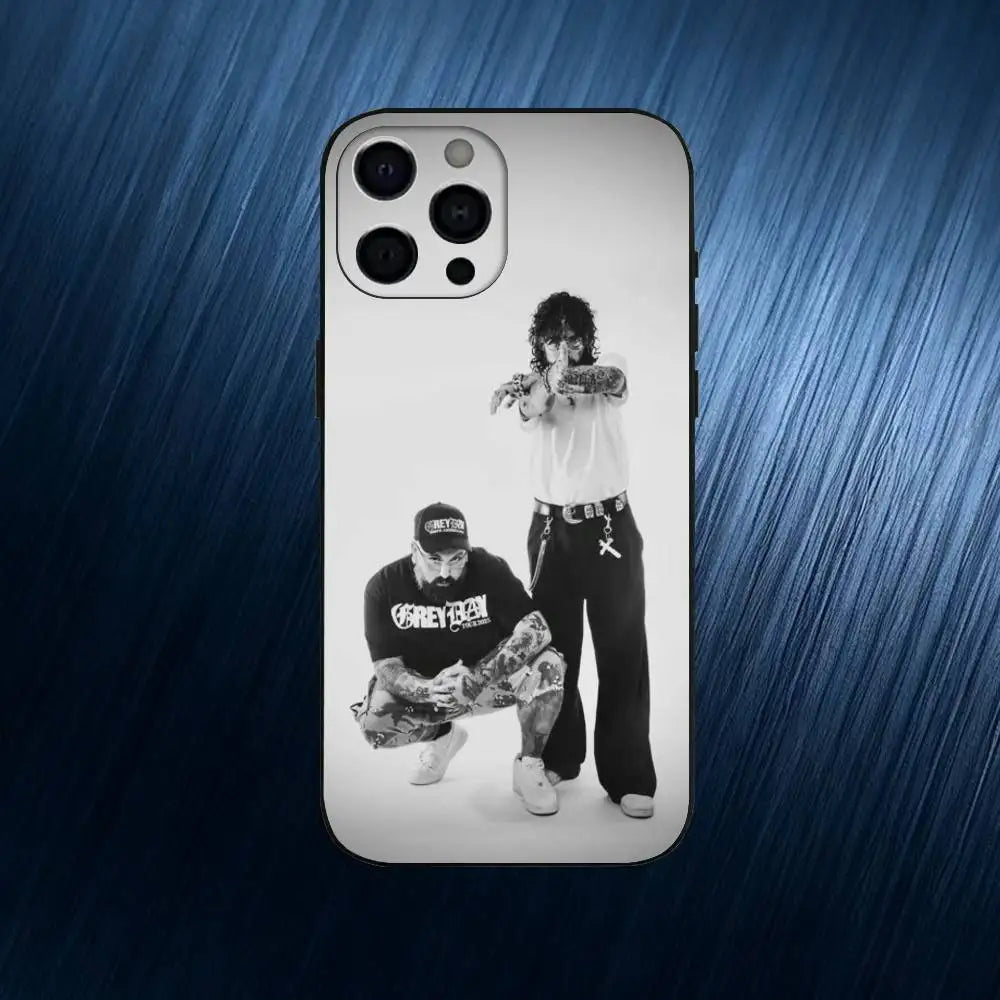 Rap G-Group S-Suicideboys-S G59  Phone Case For iPhone 17,16,15,14,13,12,11 Plus,Pro Max,Soft Silicone Cover