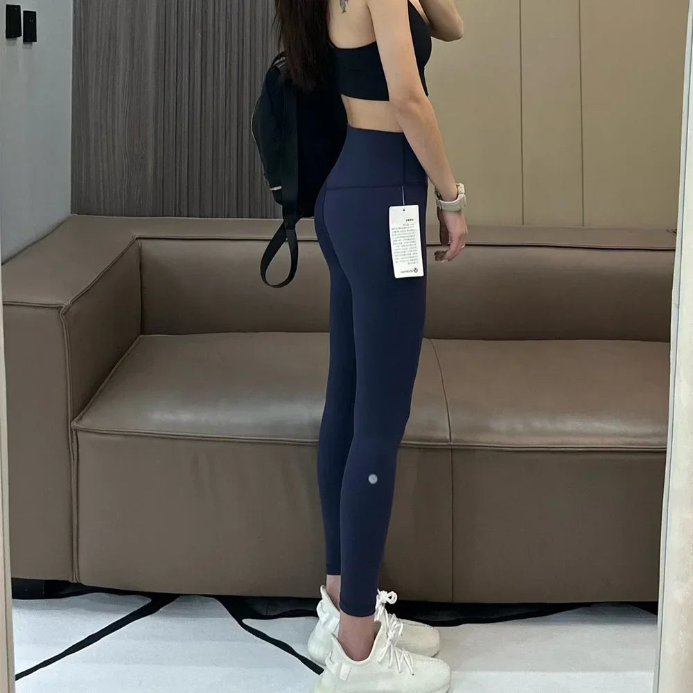 2026 Waisted Cropped Leggings for Women - Butter Soft Athletic Pants for Yoga & Training