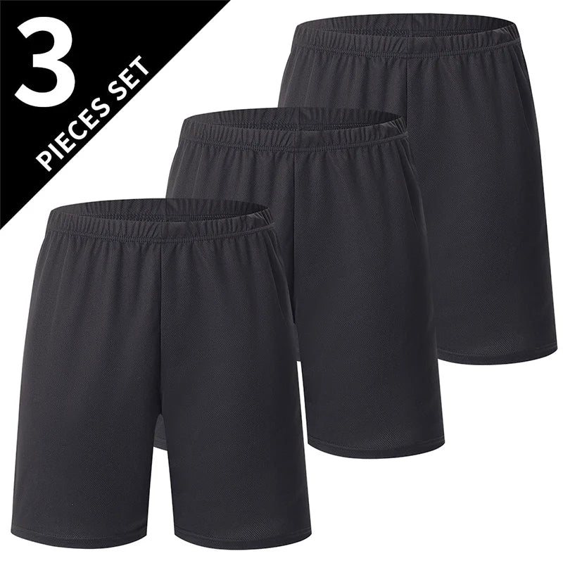 3 Pcs Men's Quick-drying Sports Gradient Suit