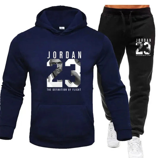 sweatshirt hoodie men's set
