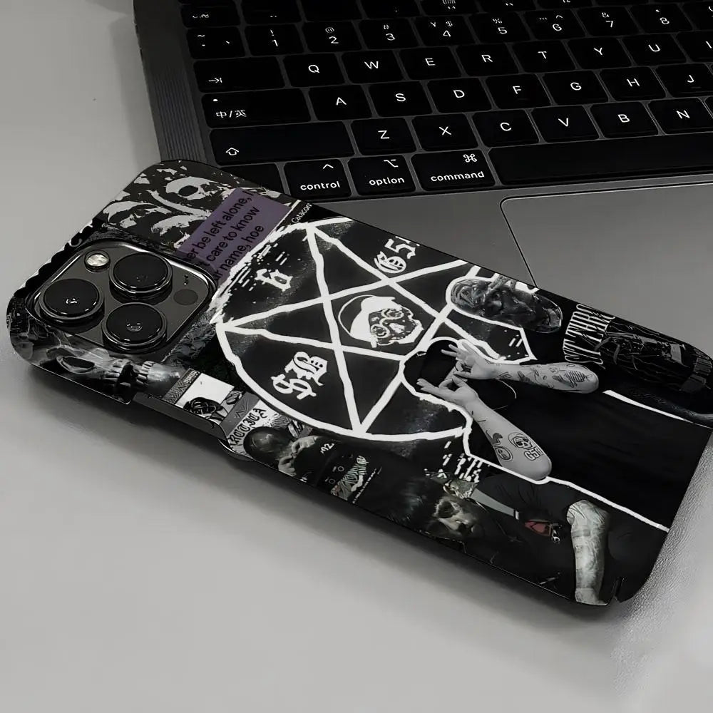 $uicideboy$ Suicideboys Suicide Boys Phone Case Hot For IPhone 16 15 14 13 12 11 Plus Pro Max Mini Glossy HD Hard Film Shell Co