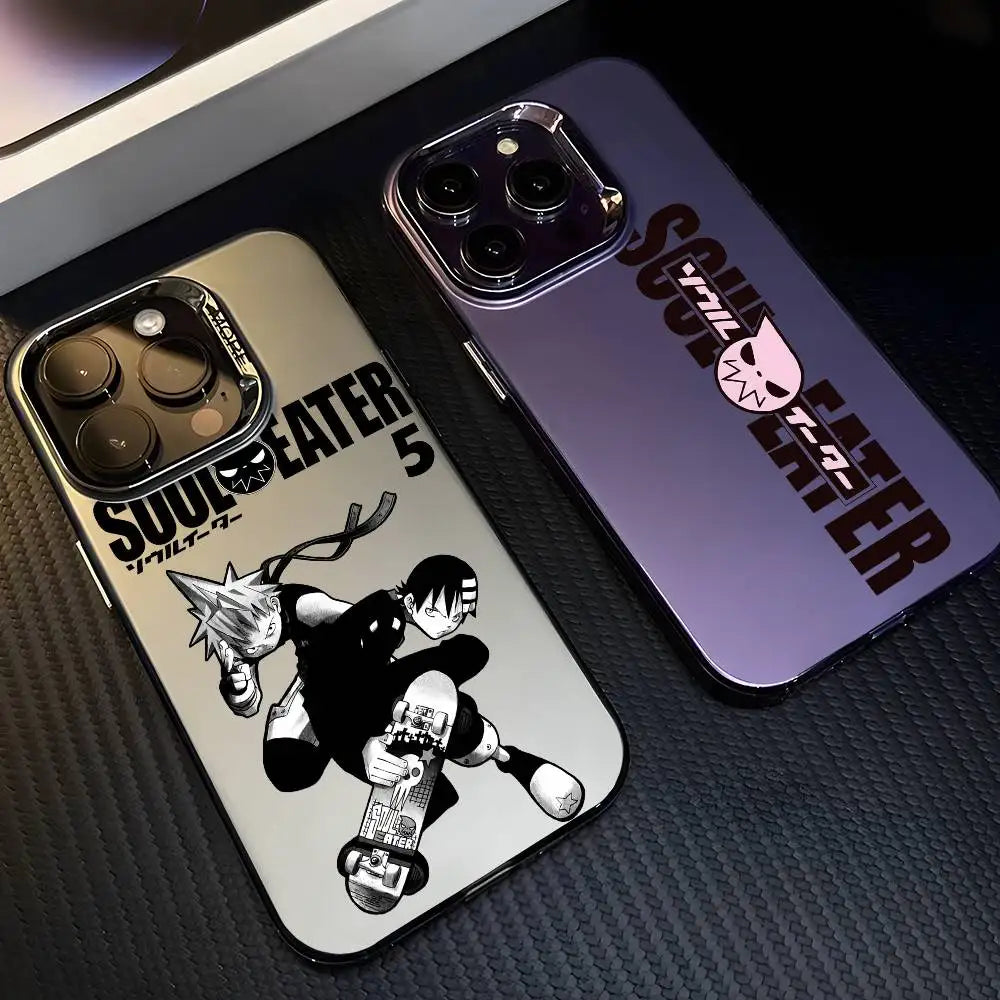 Cool Fashion S-Soul Eater Phone Case Metallic Aurora Funda