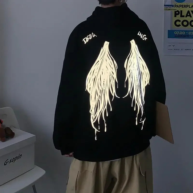 Sweatshirt For Men Hooded Streetwear Male Clothes Graphic Hoodies Novelty And White Welcome Deal Elegant Classy Low Price Autumn