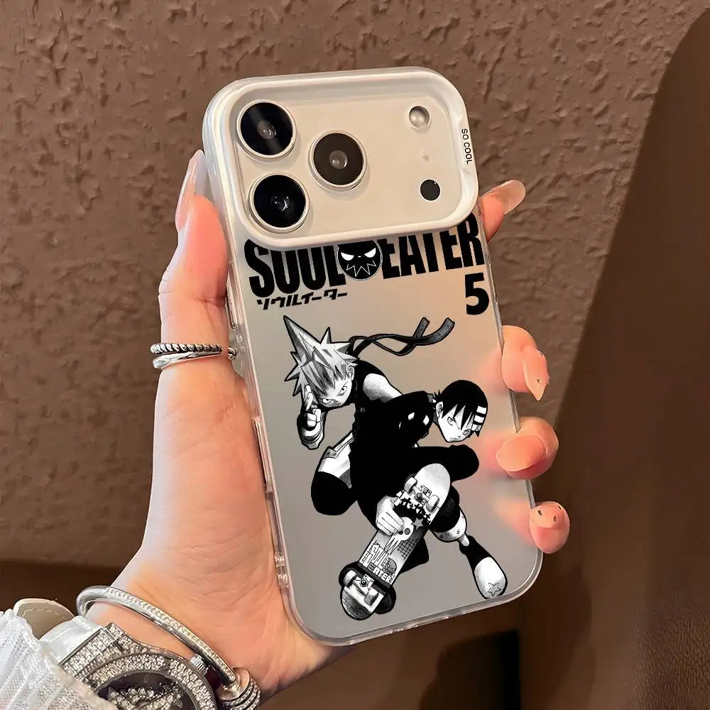 Cool Fashion S-Soul Eater Phone Case Metallic Aurora Funda