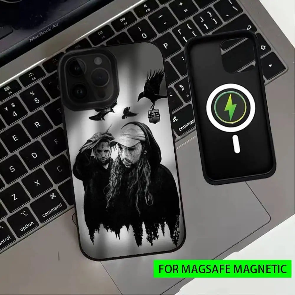 $-SuicideBoy$12 Suicideboys Phone Case For iPhone17,16,15,14,13,12,11 Plus,Pro Max Magnetic For Magsafe Wireless Charging