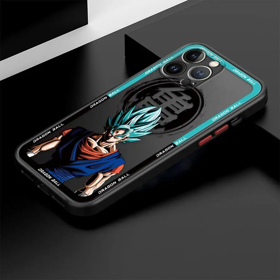 Soft Edge Case Hot Blooded Anime Goku