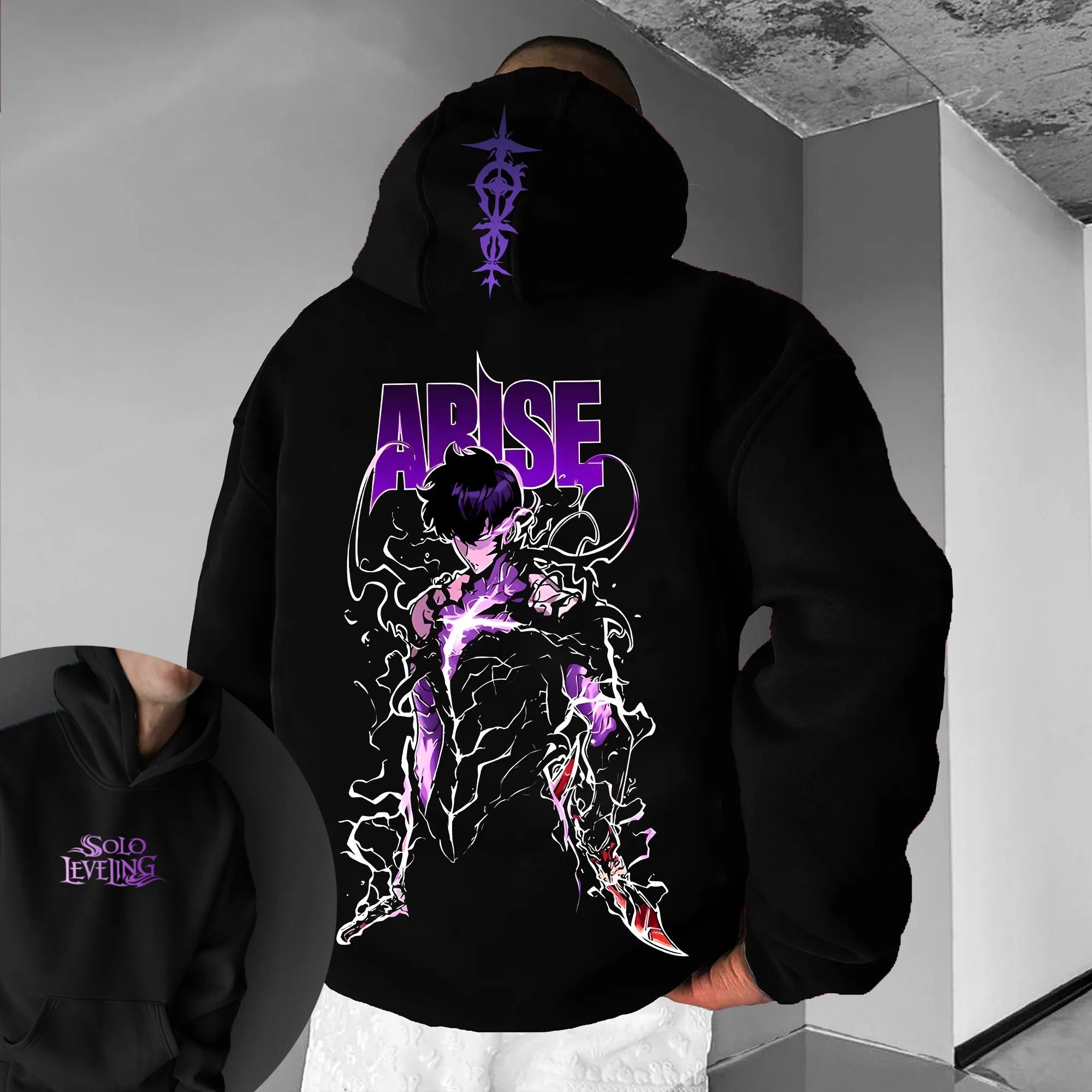 Solo Leveling Animation Derivatives Oversize Hoodie