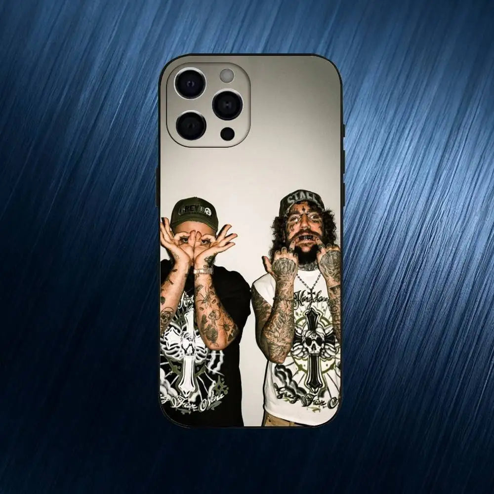 Rap G-Group S-Suicideboys-S G59  Phone Case For iPhone 17,16,15,14,13,12,11 Plus,Pro Max,Soft Silicone Cover