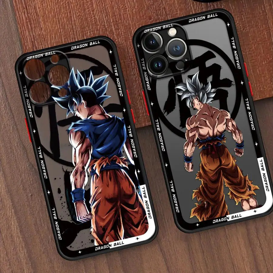 Soft Edge Case Hot Blooded Anime Goku