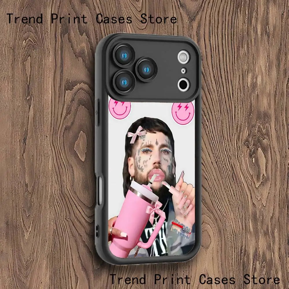 S-SuicideboyS New World Depression Case For iPhone 11,12,13,14,15,16,17,Max,Pro,Plus,Air,Mini Lens Protective Black Soft Shell