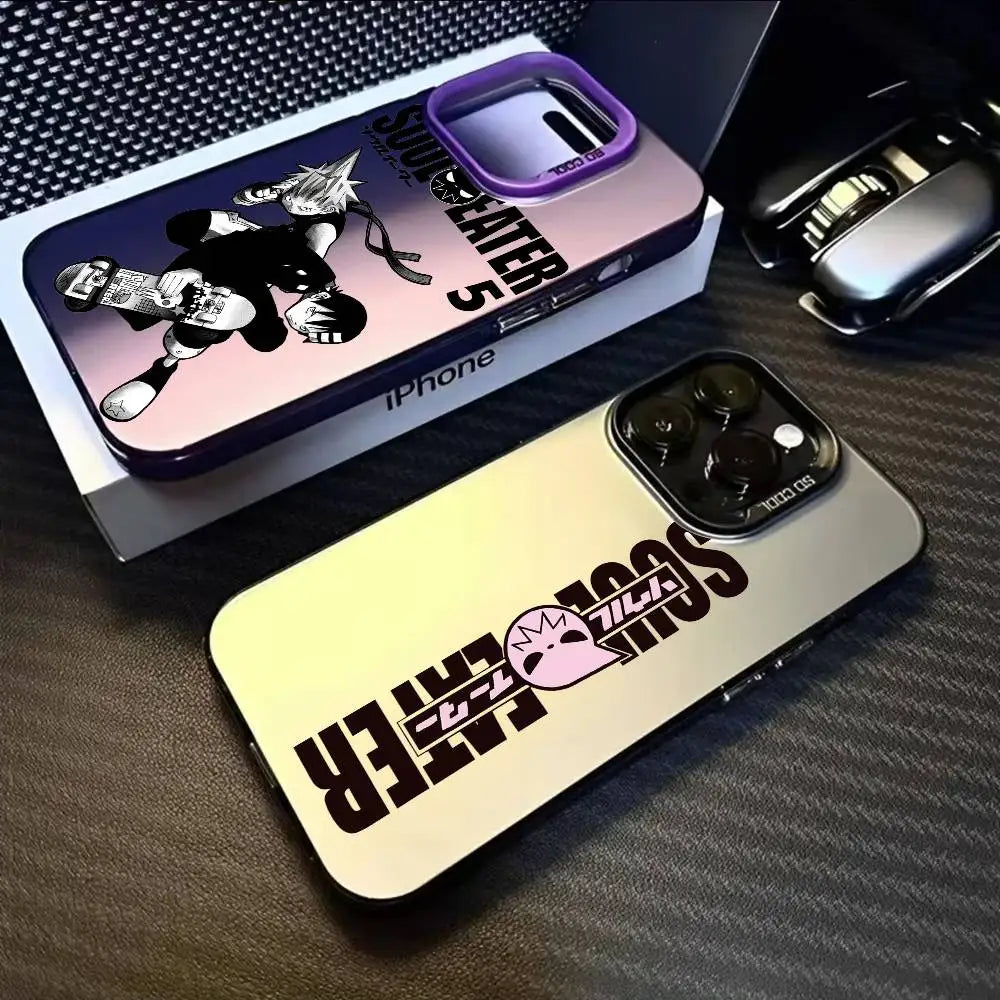 Cool Fashion S-Soul Eater Phone Case Metallic Aurora Funda