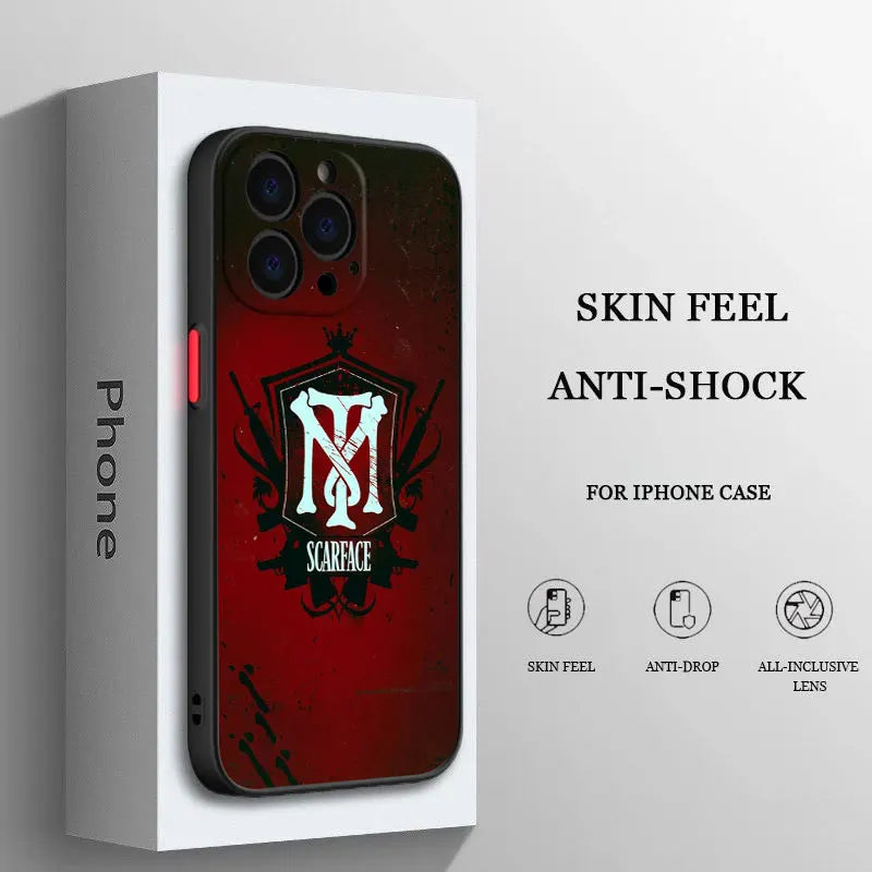 Movie Scarface Phone Case Matte Transparent Cover