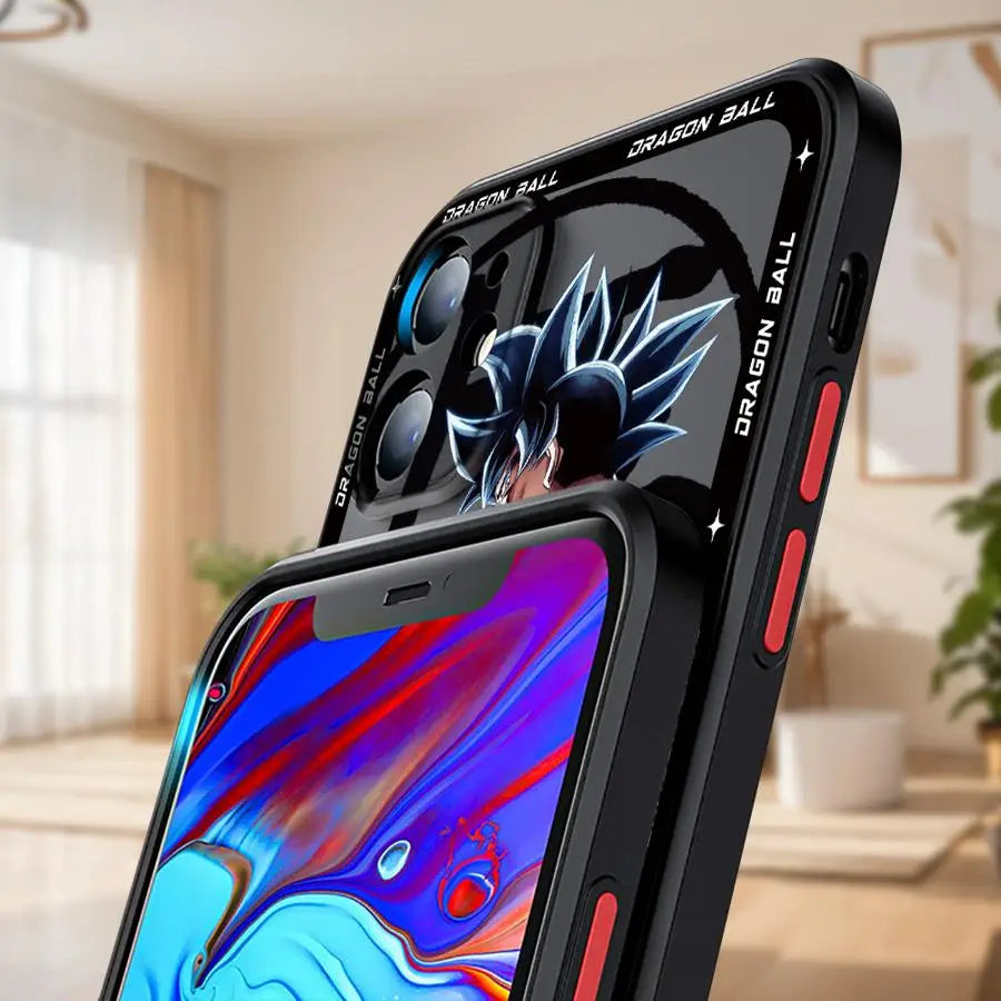 Soft Edge Case Hot Blooded Anime Goku