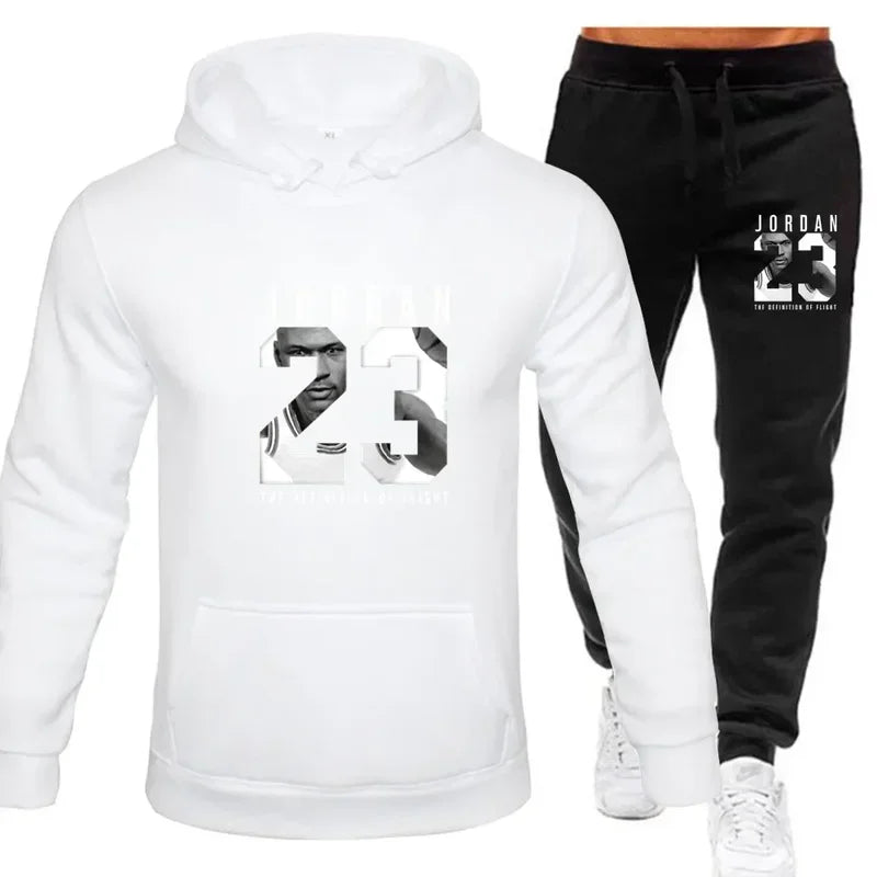 sweatshirt hoodie men's set