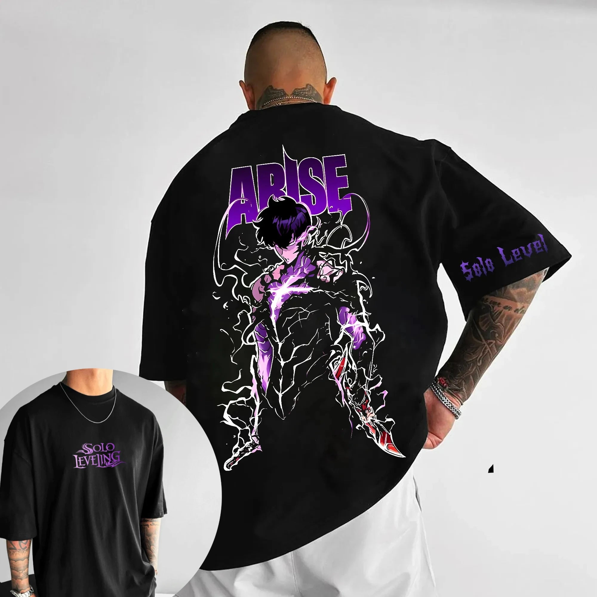 Solo Leveling Animation Derivatives Oversize Hoodie