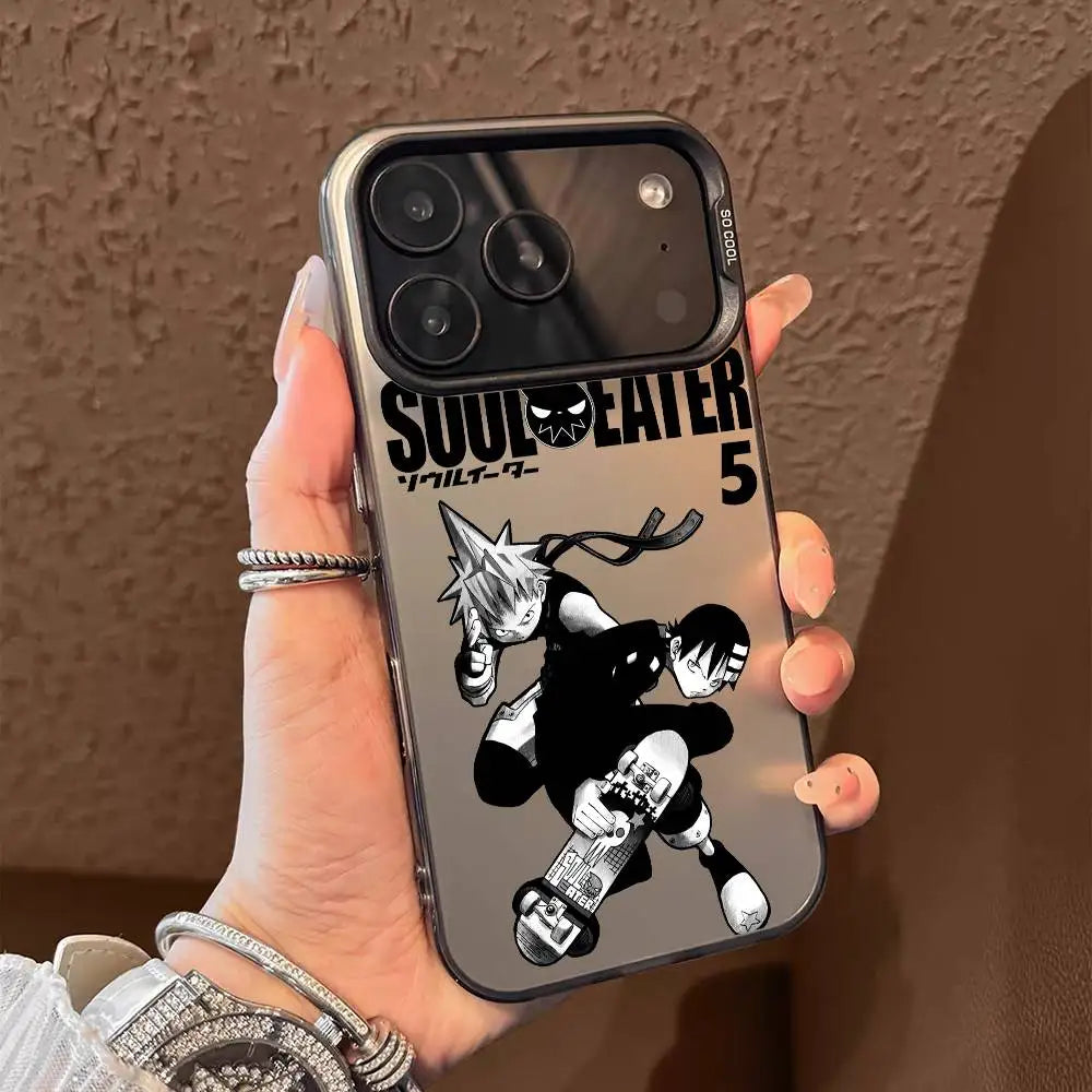 Cool Fashion S-Soul Eater Phone Case Metallic Aurora Funda