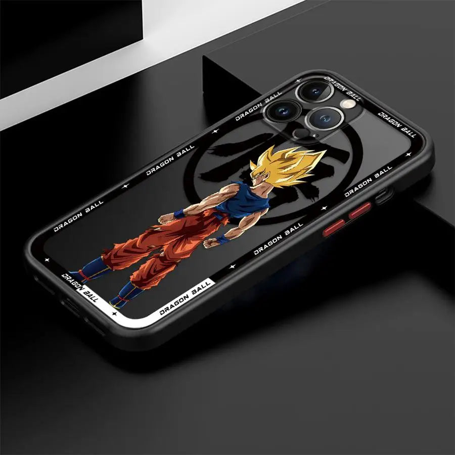 Soft Edge Case Hot Blooded Anime Goku