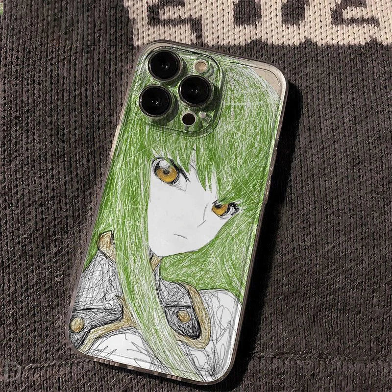 luxury comic Code Geass Clear Soft Case