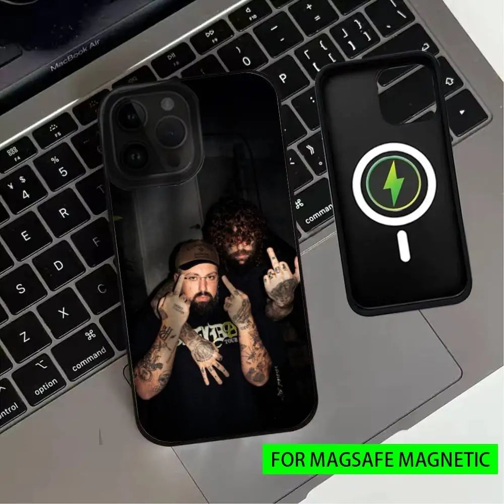 $-SuicideBoy$12 Suicideboys Phone Case For iPhone17,16,15,14,13,12,11 Plus,Pro Max Magnetic For Magsafe Wireless Charging