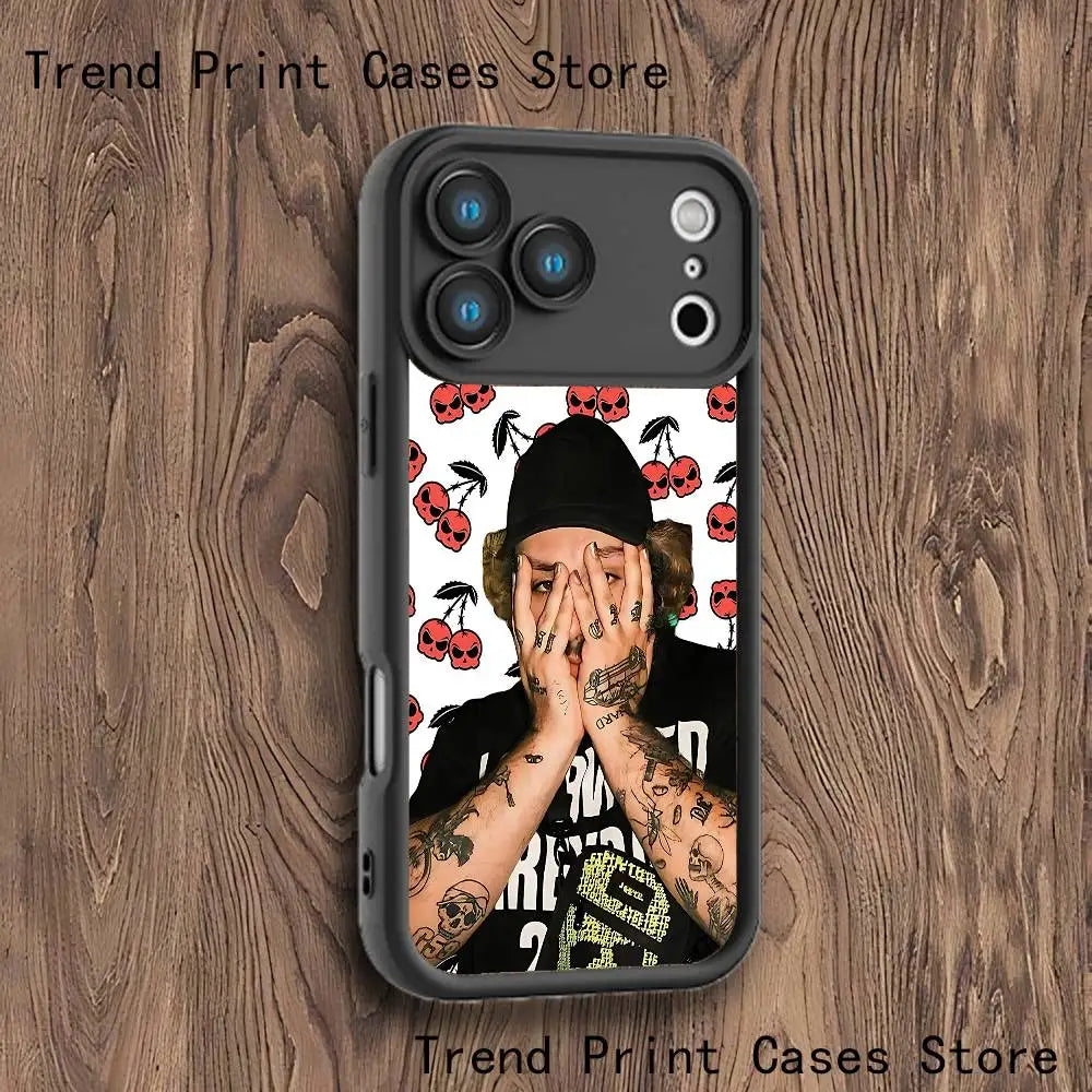 S-SuicideboyS New World Depression Case For iPhone 11,12,13,14,15,16,17,Max,Pro,Plus,Air,Mini Lens Protective Black Soft Shell