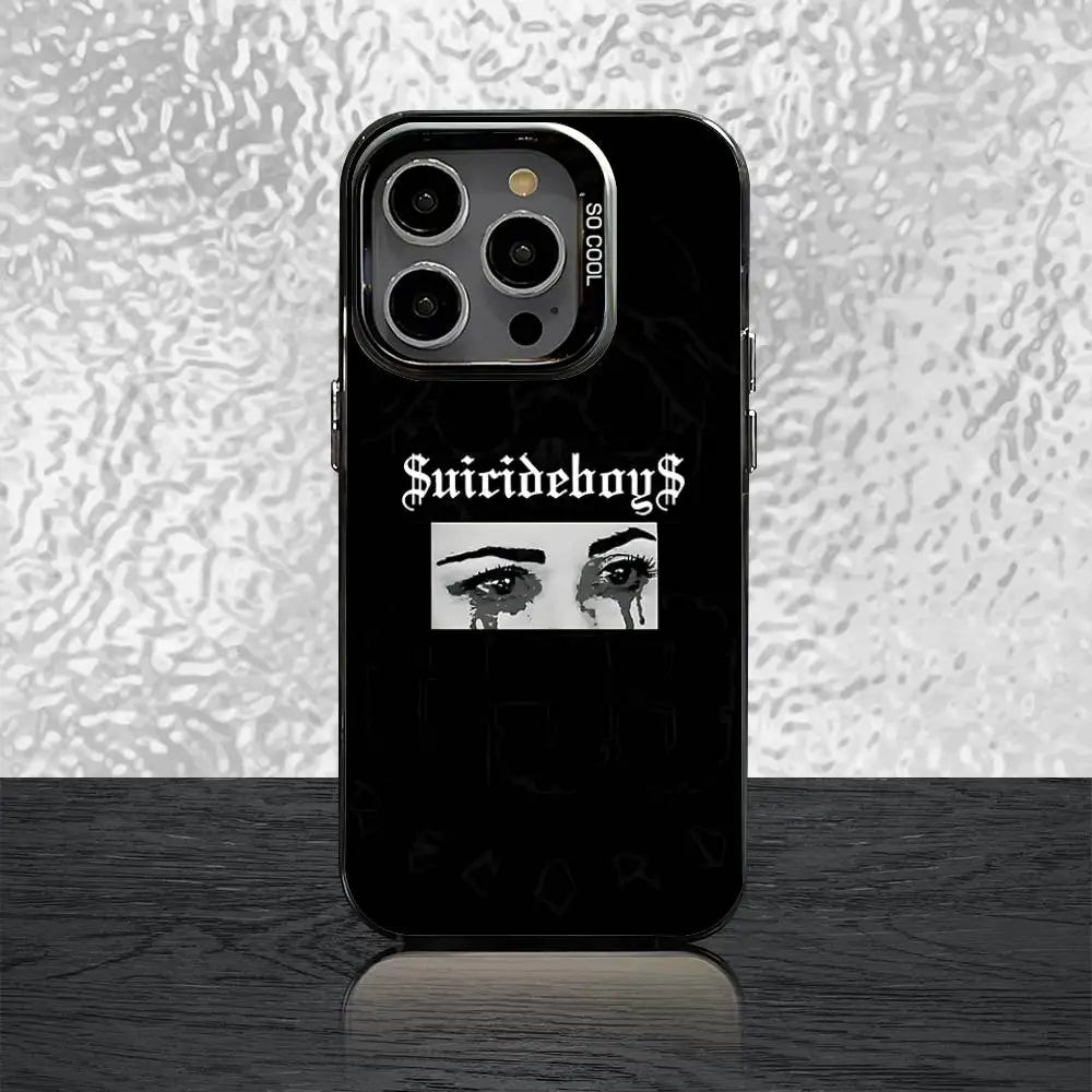 S-Suicideboys G59 Phone Case For iPhone 16,15,14,13,12,11,Pro,Max,Plus,Mini,SE Black Candy Matte Shockproof Cover