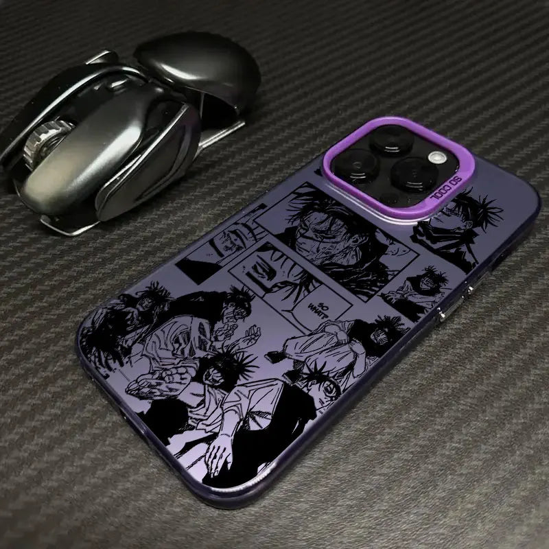 Anime Coque For Apple iPhone 16e 16 14 15 13 11 Pro Max Jujutsu Kaisen Choso ART Case 15 Plus 12 Mini 16e Shockproof Phone Cover