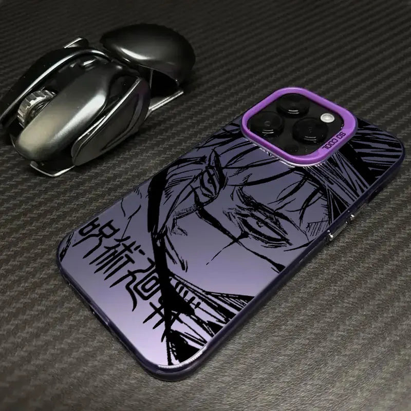 Anime Coque For Apple iPhone 16e 16 14 15 13 11 Pro Max Jujutsu Kaisen Choso ART Case 15 Plus 12 Mini 16e Shockproof Phone Cover