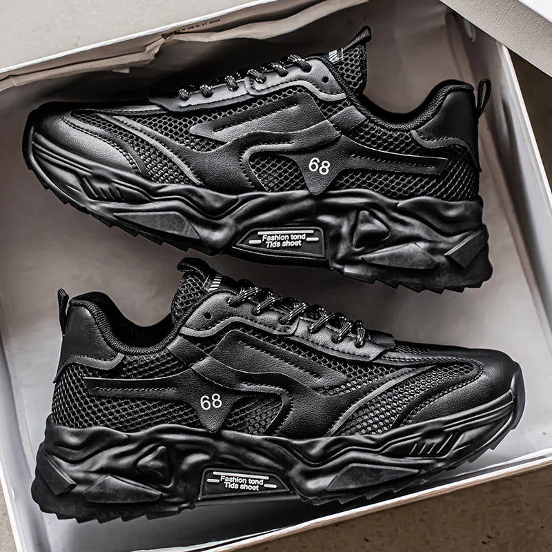 Fashionable Men's Casual Shoes, Breathable for Outdoor Sports, Suitable for Outdoor Leisure Wear, Breathable and Comfortable Shoes, Summer Outdoor Breathable Sports Shoes.