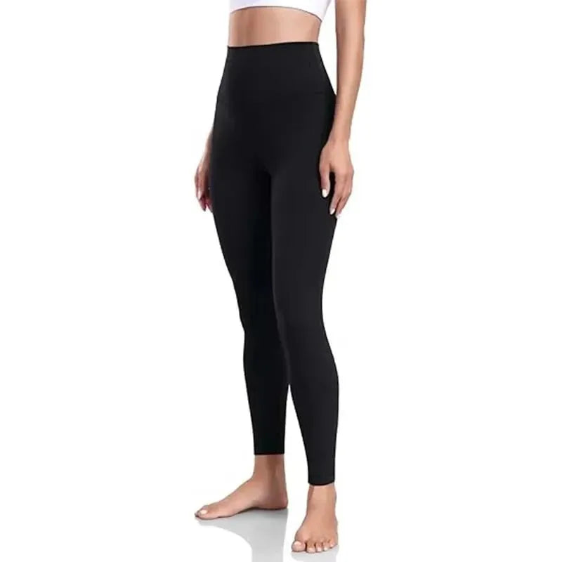 2026 Women's High-Waist Airlift Yoga Leggings Solid Color Tight Workout Pants for Pilates, Exercise Street Style