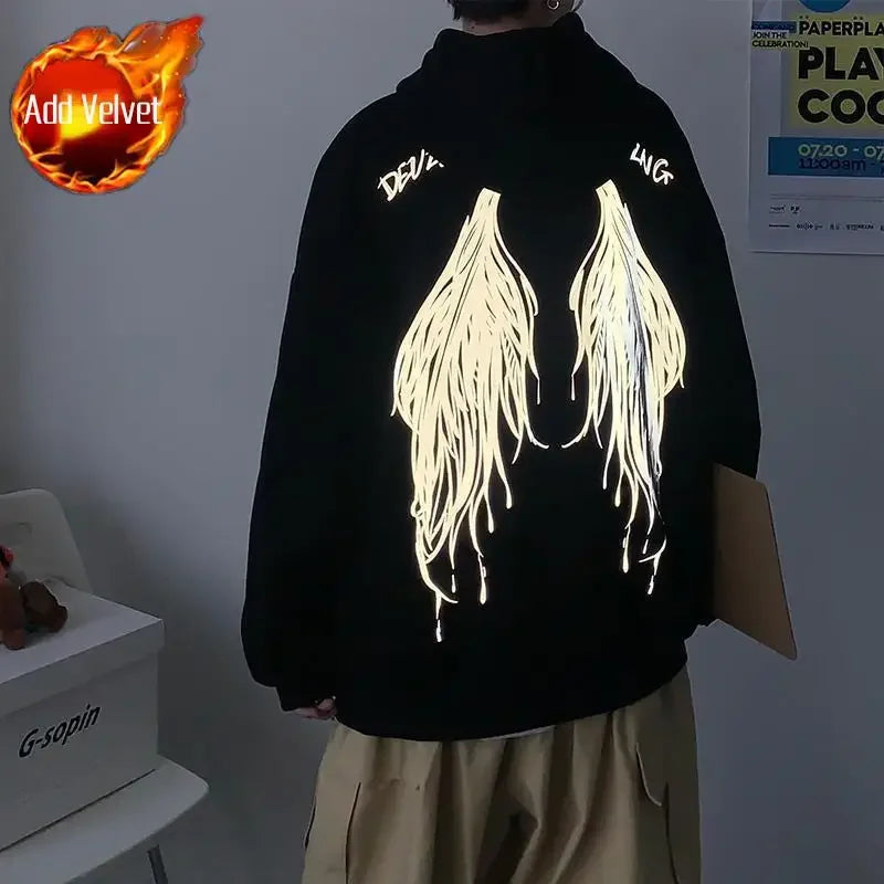 Sweatshirt For Men Hooded Streetwear Male Clothes Graphic Hoodies Novelty And White Welcome Deal Elegant Classy Low Price Autumn