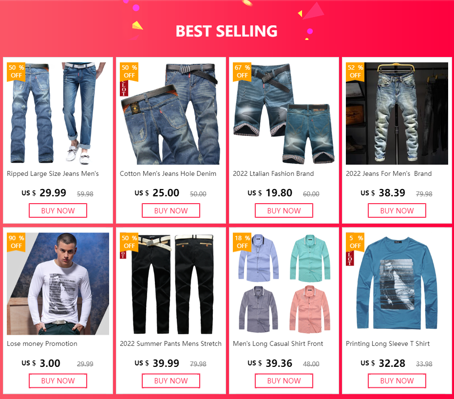 Black Jeans Men Streetwear Cargo Pants